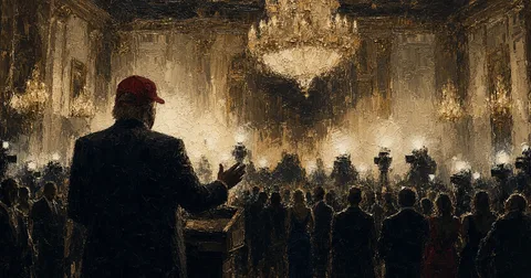 CHRONIQUE : Une nuit au Waldorf Astoria, quand Trump a rejoué son numéro devant la presse