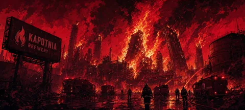 TESTIMONY: Ust-Luga in flames, the second blow to the heart of Russian oil