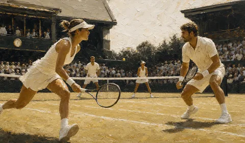 Wimbledon's mixed doubles steal the show by round three