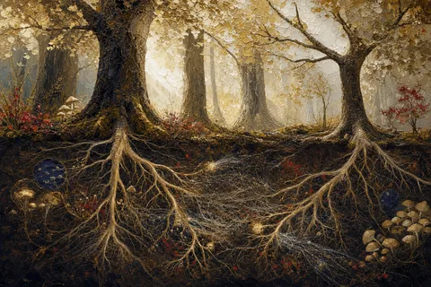 Dans la forêt, les arbres se parlent grâce à un réseau souterrain