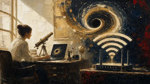 Wi-Fi Was Born from the Hunt for Black Holes, Not Telecoms