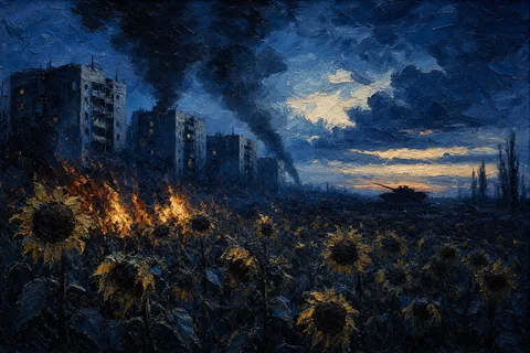 REPORTAGE : Le drapeau ukrainien sur la flèche de Kinburn — une victoire dans la brume de guerre