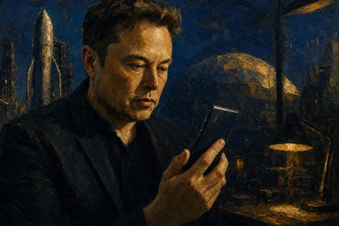Musk cries foul after report reveals secret SpaceX AI phone