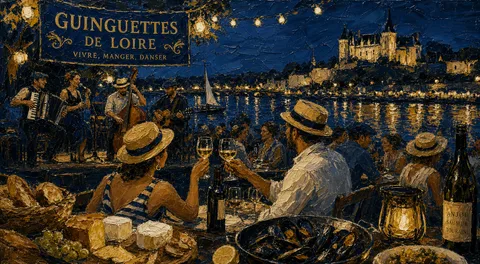 Dans les guinguettes de Loire, la fête a enfin appris à bien manger