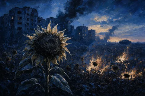 Kronstadt Burns as Ukraine Strikes the Gates of St. Petersburg
