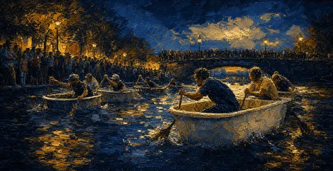 La course de baignoires du canal de l'Ourcq fête ses 15 ans