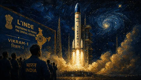 L'Inde s'apprête à percer le plafond spatial avec Vikram-1