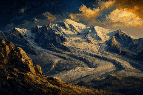 Les glaciers du Mont-Blanc jamais aussi asséchés en ce début juillet