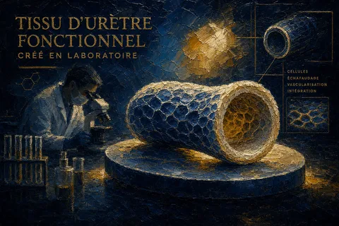 Un tissu d'urètre fonctionnel créé pour la première fois