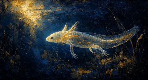 The Axolotl, the Amphibian That Can Even Regenerate Its Own Brain