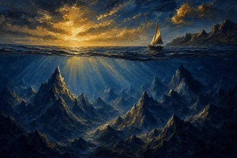 There are more mountains under the ocean than on all continents combined