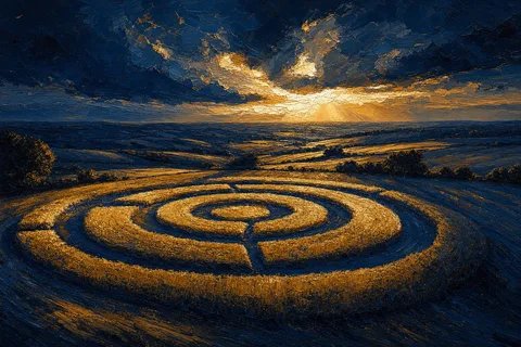 Two British pranksters admitted to creating crop circles
