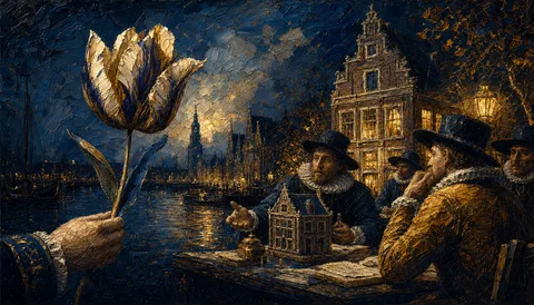 En 1637, une tulipe hollandaise valait le prix d'une maison à Amsterdam