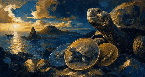 The Galápagos Islands once had their own currency adorned with giant tortoises