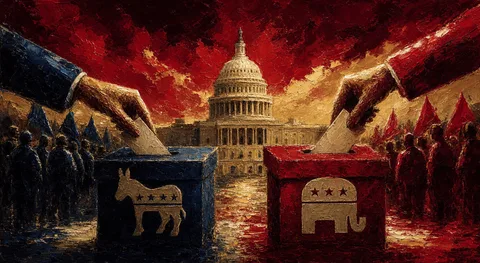 REPORTAGE : Démocrates +10 points sur les républicains — les midterms 2026 se dessinent