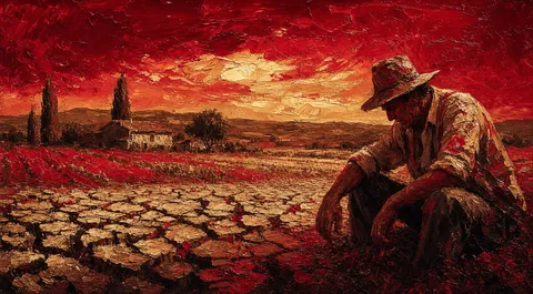 Canicule et sécheresse, la France agricole déjà à genoux
