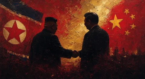Kim Jong Un hails an "unshakeable will" alongside Xi Jinping