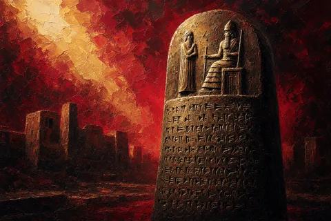 The Code of Hammurabi, carved almost 3,800 years ago