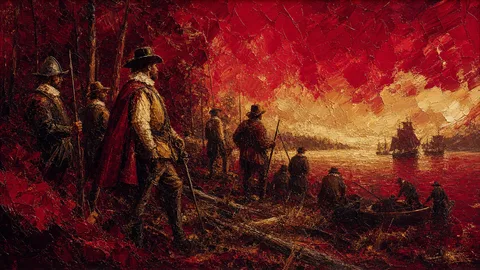 The lost colony of Roanoke vanished, leaving only a single carved word