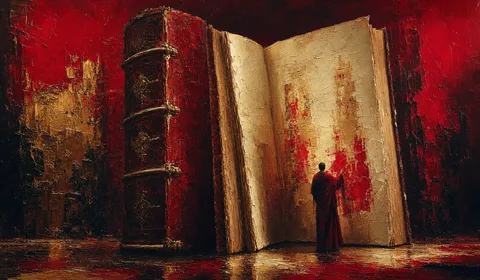 This giant book weighed more than 60 kilos and stood two meters tall