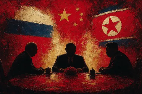 ENQUÊTE : L'axe CRINK — Chine, Russie, Iran, Corée du Nord contre l'Occident